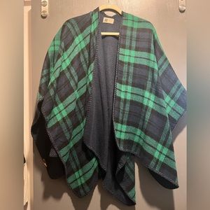 Plaid Cape